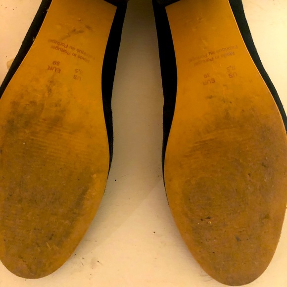 Frank and Oak Forest Green Velvet pumps - Picture 3 of 4